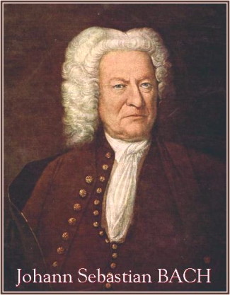 Johann Sebastian Bach, Altersbild, Portrait in old age.
